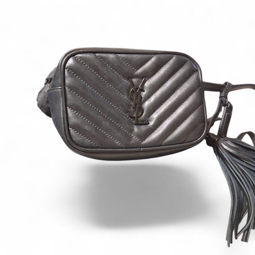 YSL Quilted Leather Crossbody Bag